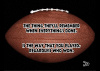 5x7 Print - Football, The Way